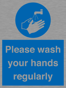 Please wash your hands regularly